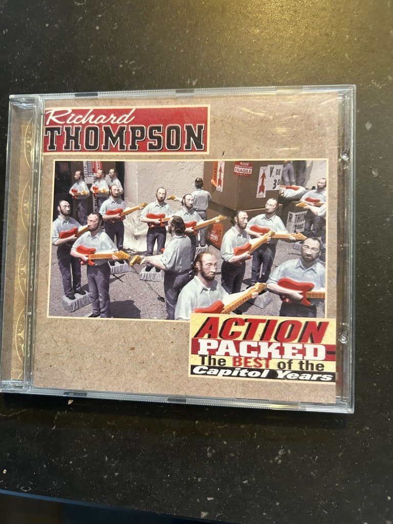 Richard Thompson 'Action Packed', Ophalen of Verzenden, Zo goed als nieuw, Folk Rock, Verzamelalbum