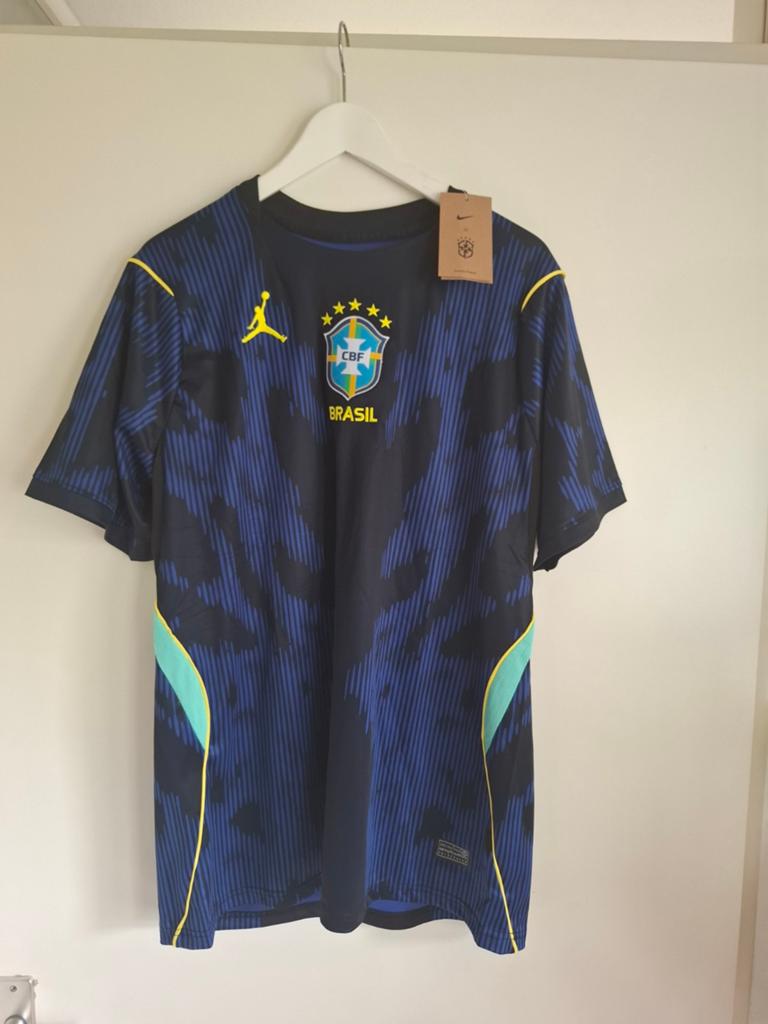 Brazilië uitshirt WK 2026, Blauw, Ophalen of Verzenden, Jordan (Nike), Maat 56/58 (XL)