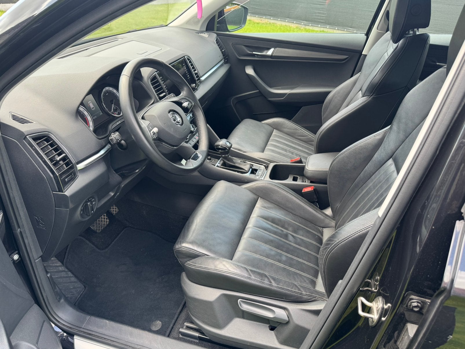 Skoda Karoq automaat met leren zetels, Auto's, Automaat, Karoq, Diesel, Particulier