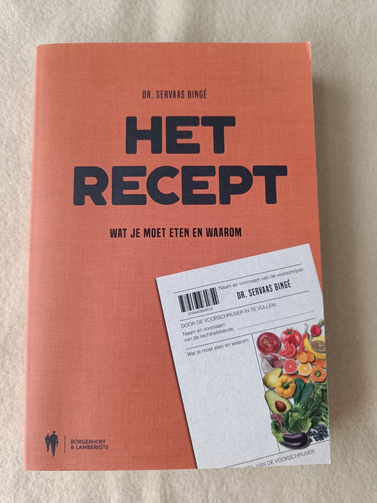 Dr. Servaas Bingé - Het Recept, Boeken, Ophalen, Dr. Servaas Bingé