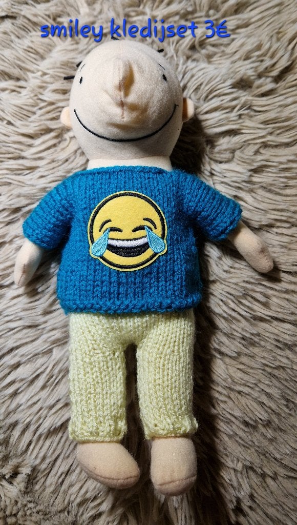 Smiley kledijset voor kleine Jules, Ophalen of Verzenden, Nieuw, Kleertjes