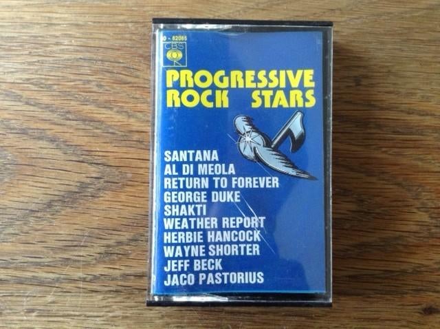 muziekcassette progressive rock stars, Cd's en Dvd's, Cassettebandjes, Ophalen of Verzenden, Rock en Metal, 1 bandje, Origineel