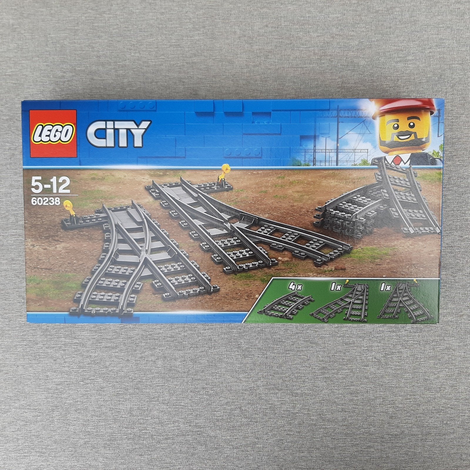 Lego treinsporen uitbreiding, City, Lego, Nieuw, Ophalen of Verzenden