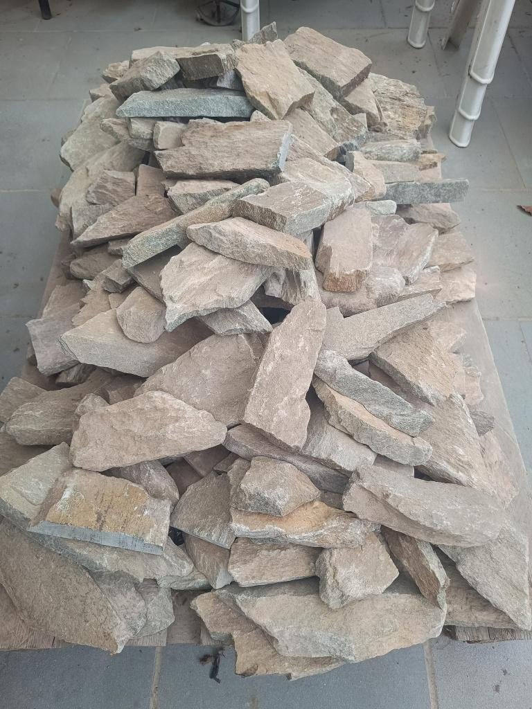 Rocks brons rustiek steenstrips, Doe-het-zelf en Bouw, Ophalen, Nieuw, Natuurstenen