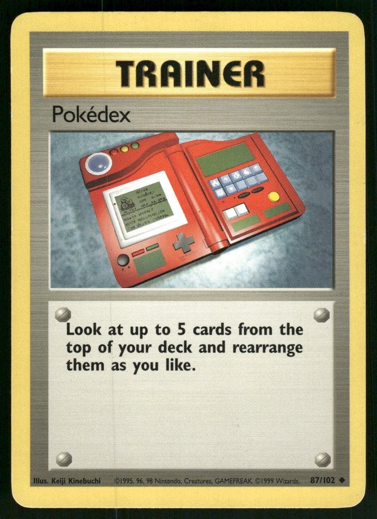 Pokédex 87/102 - Base (NM), Verzenden, Gebruikt