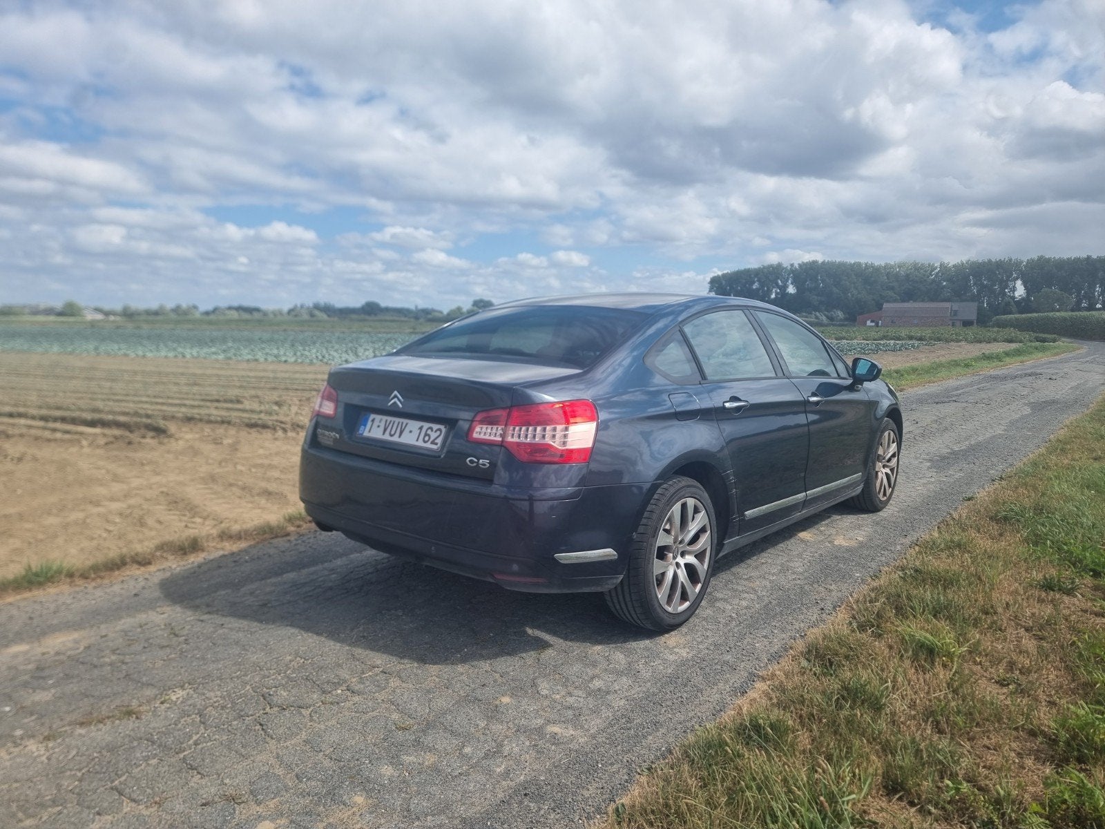citroen c5, Auto's, Voorwielaandrijving, Euro 5, Zwart, 4 cilinders