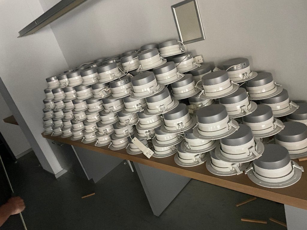 Lot kantoor/winkel magazijn LED lampen, Ophalen, Gebruikt, Led-lamp