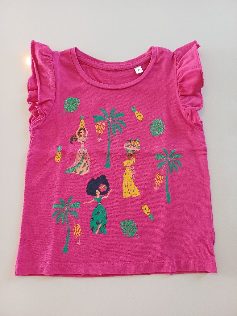 Fuchsia top maat 92 Palomino by C&A, Meisje, Ophalen of Verzenden, Shirt of Longsleeve, Palomino