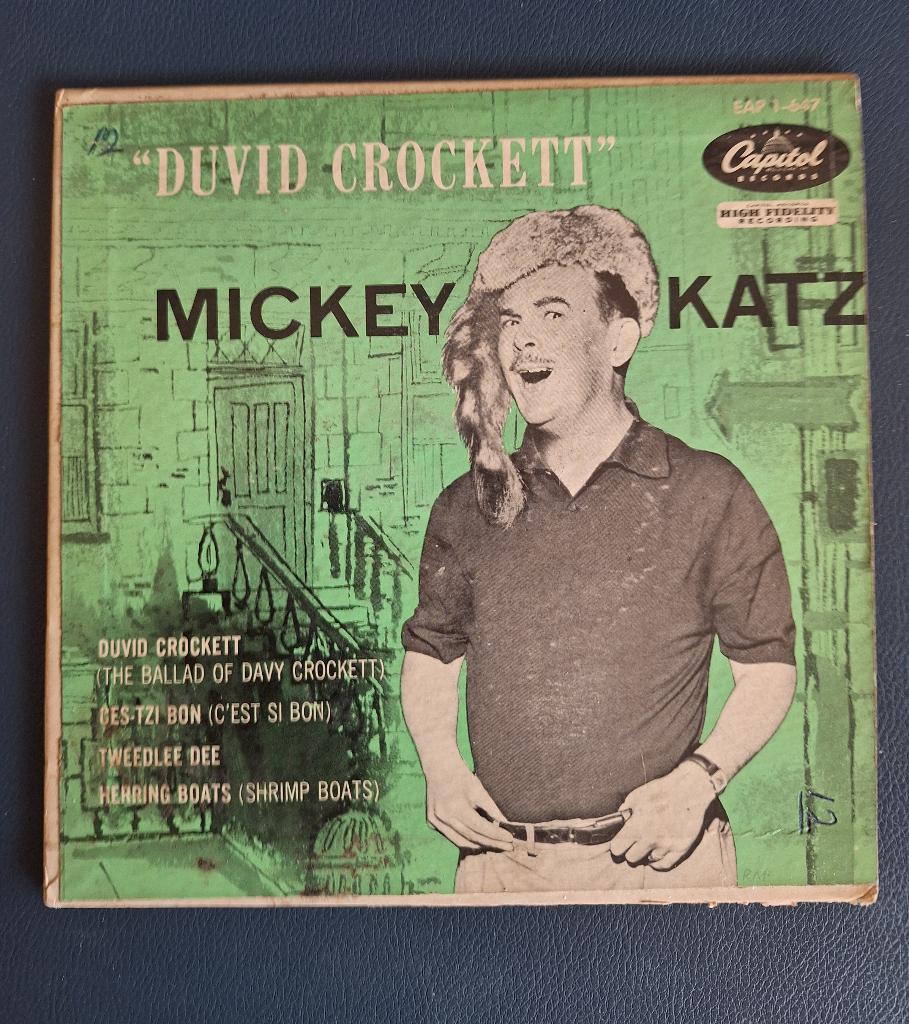 EP Capitol 647 - Mickey Katz, EP, Ophalen of Verzenden, Gebruikt, Pop