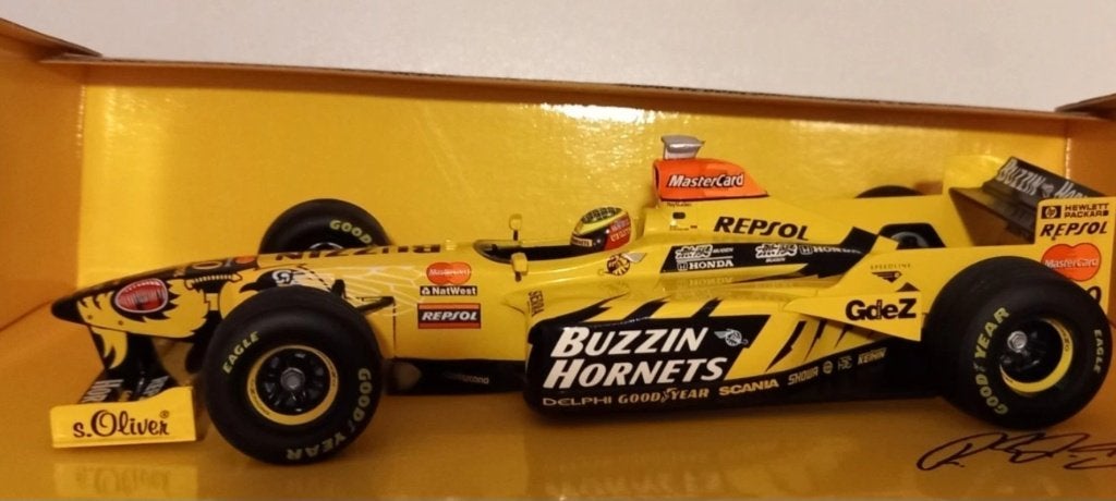 1/18 Jordan 198 Mugen-Honda V10 R.Schumacher 1998, Ophalen of Verzenden, Nieuw, Auto, MiniChamps