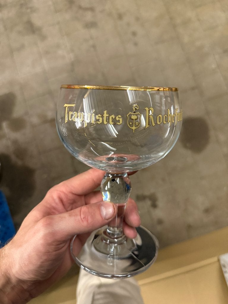 Glas rochefort, Ophalen, Nieuw, Bierglas