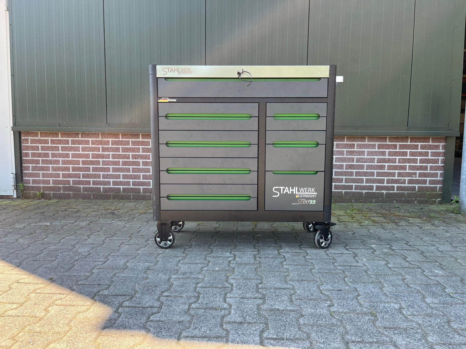STAHLWERK Germany SW22 Gereedschapwagen 755Delig, Nieuwstaat, Enlèvement, Neuf