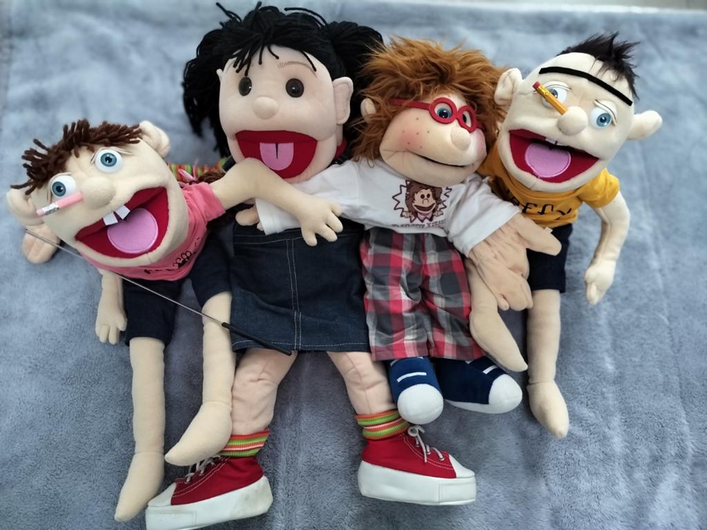 4 stuks Living Puppets, Ophalen, Overige merken, Overige karakters, Overige typen