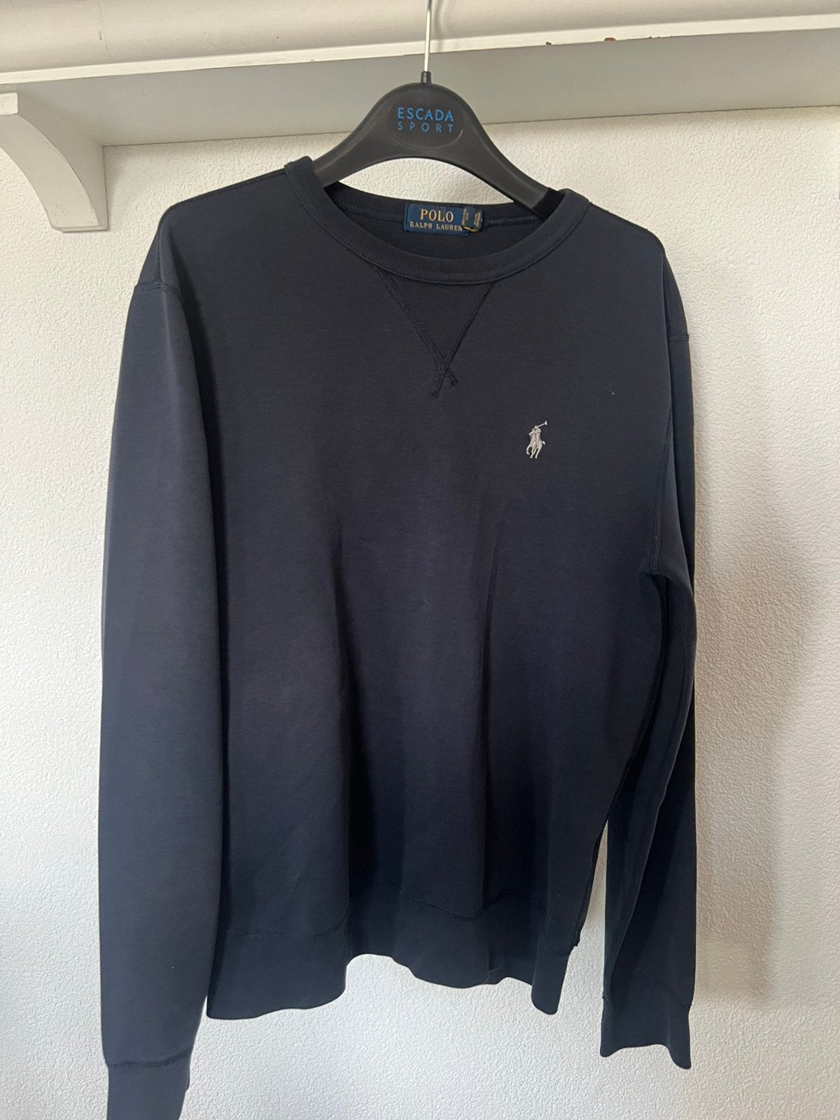 Polo Ralph Lauren sweater donkerblauw, Kleding | Heren, Truien en Vesten, Zo goed als nieuw, Verzenden