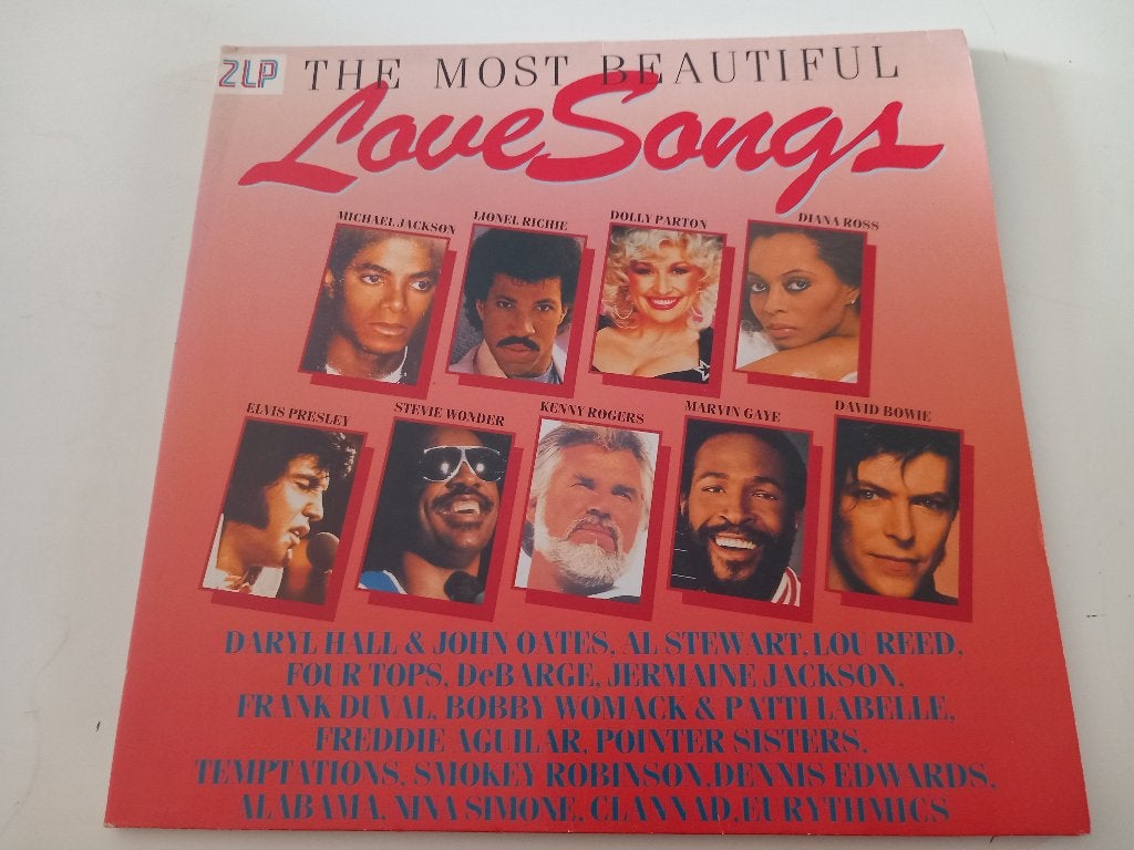 Vinyle 2 LP Love Songs Pop Ballad Michael Jackson Bowie, Enlèvement ou Envoi, 12 pouces