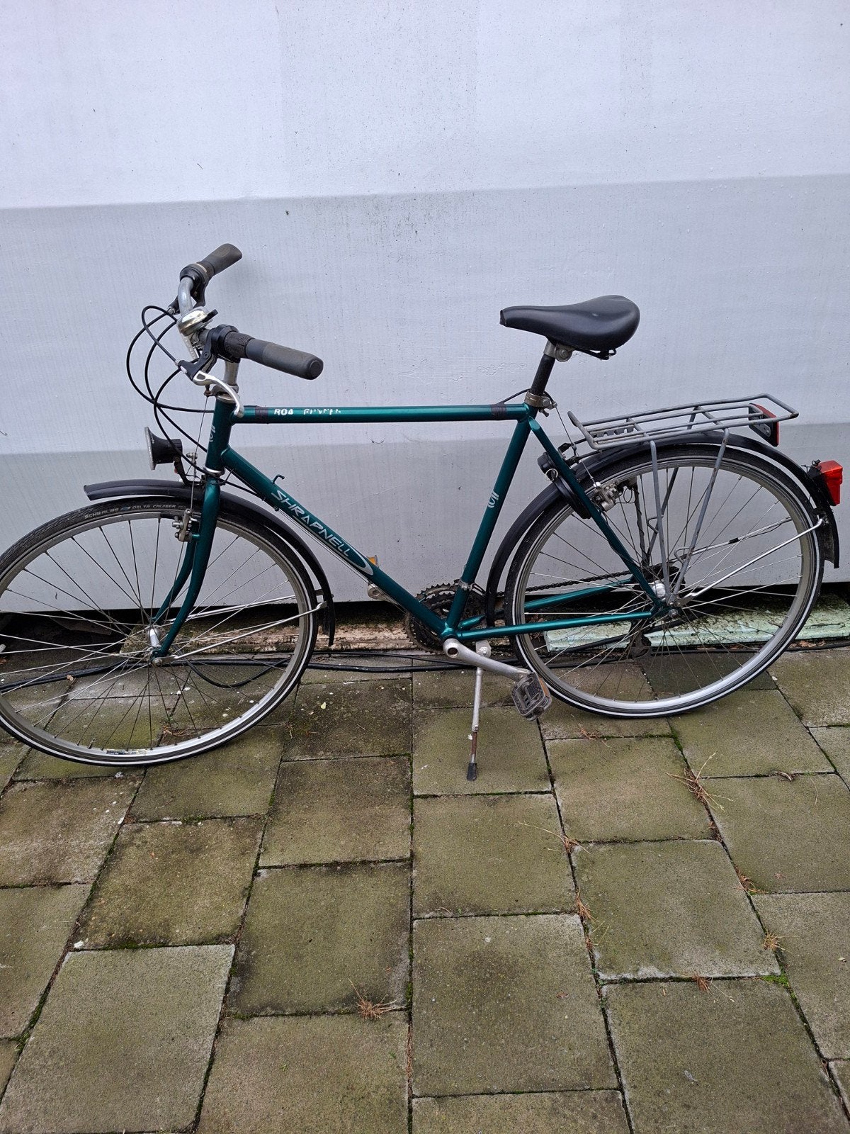 herenfiets shrapnel  kotfiets studentenfiets stationf, Ophalen, Gebruikt, Velgrem, Versnellingen