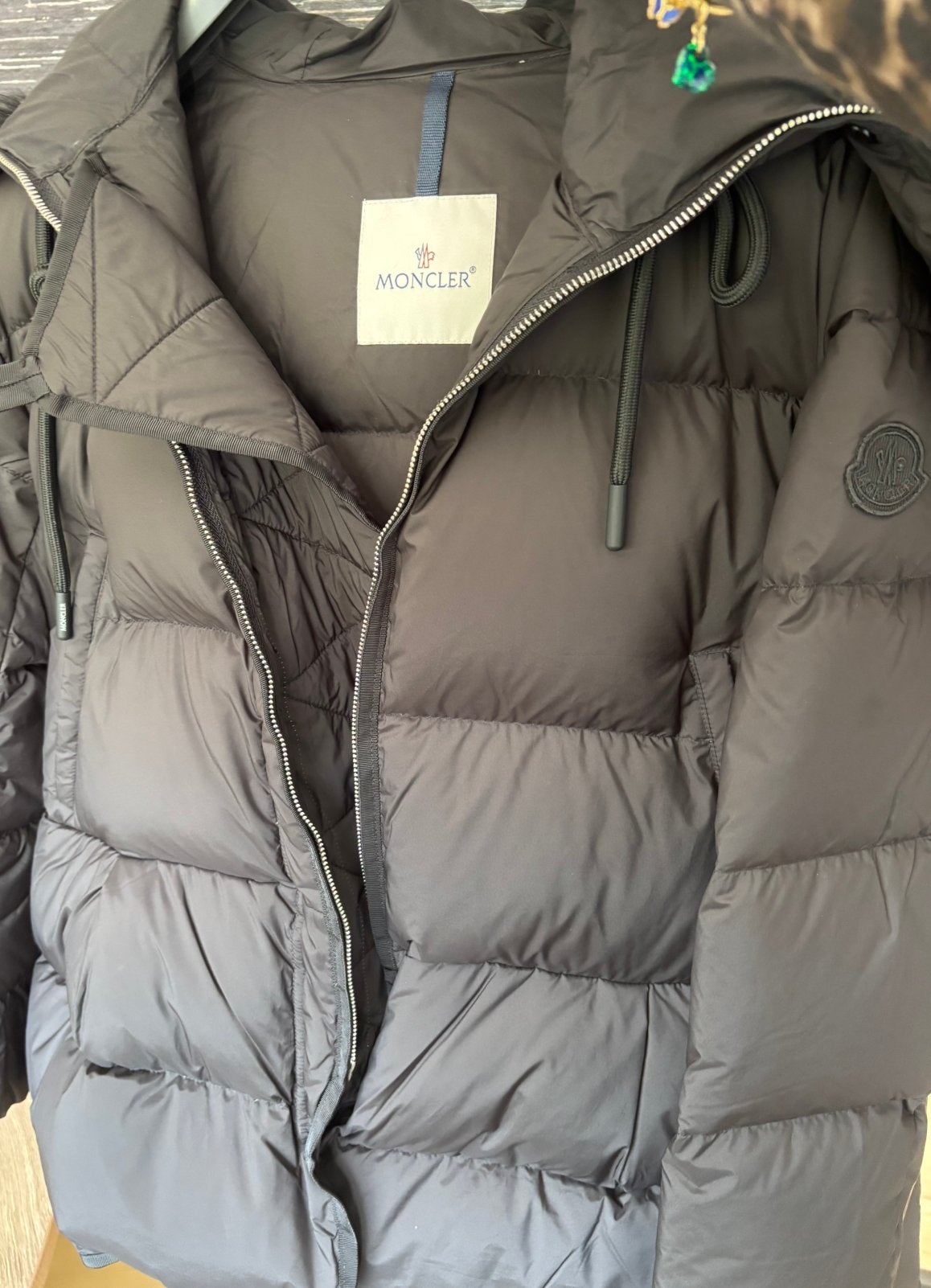 Moncler jas, Kleding | Dames, Ophalen of Verzenden, Zo goed als nieuw