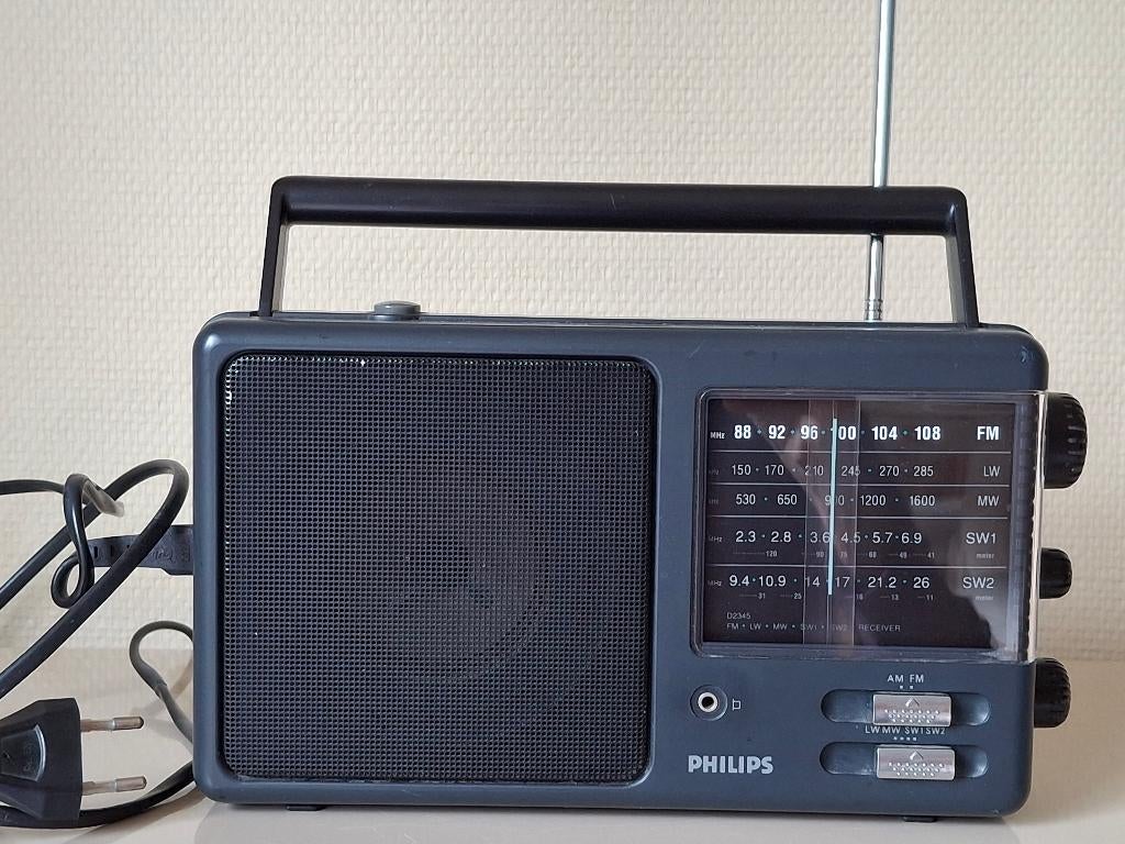 Radio Philips Type D2345/00X, Ophalen of Verzenden, Radio