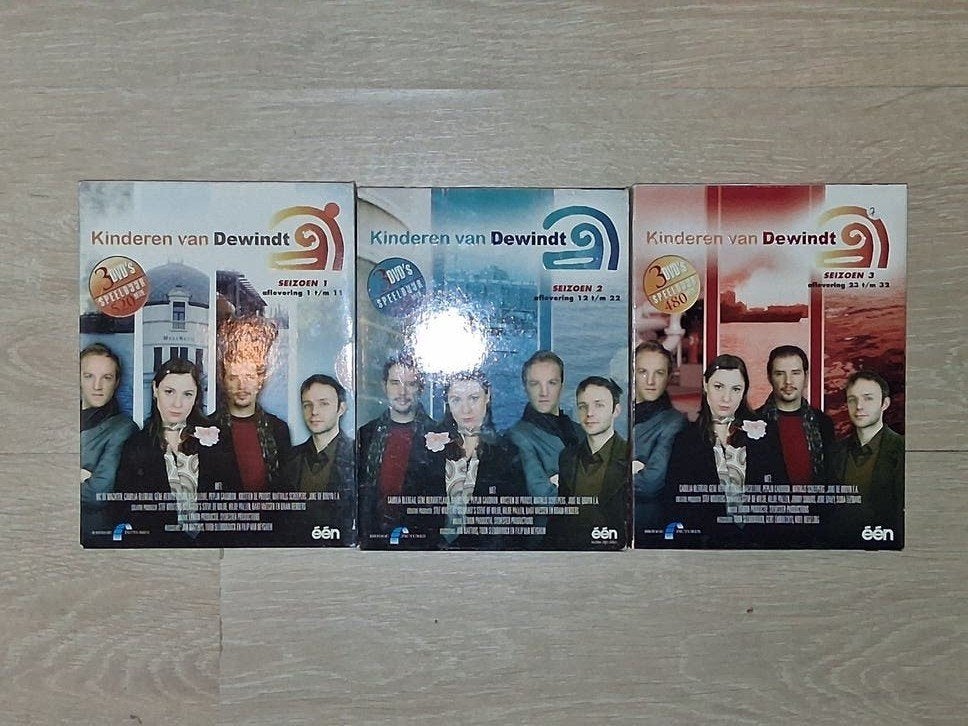 Kinderen van Dewindt seizoen 1, 2 en 3 op dvd, Drama, Zo goed als nieuw, Vanaf 12 jaar, Nederlands