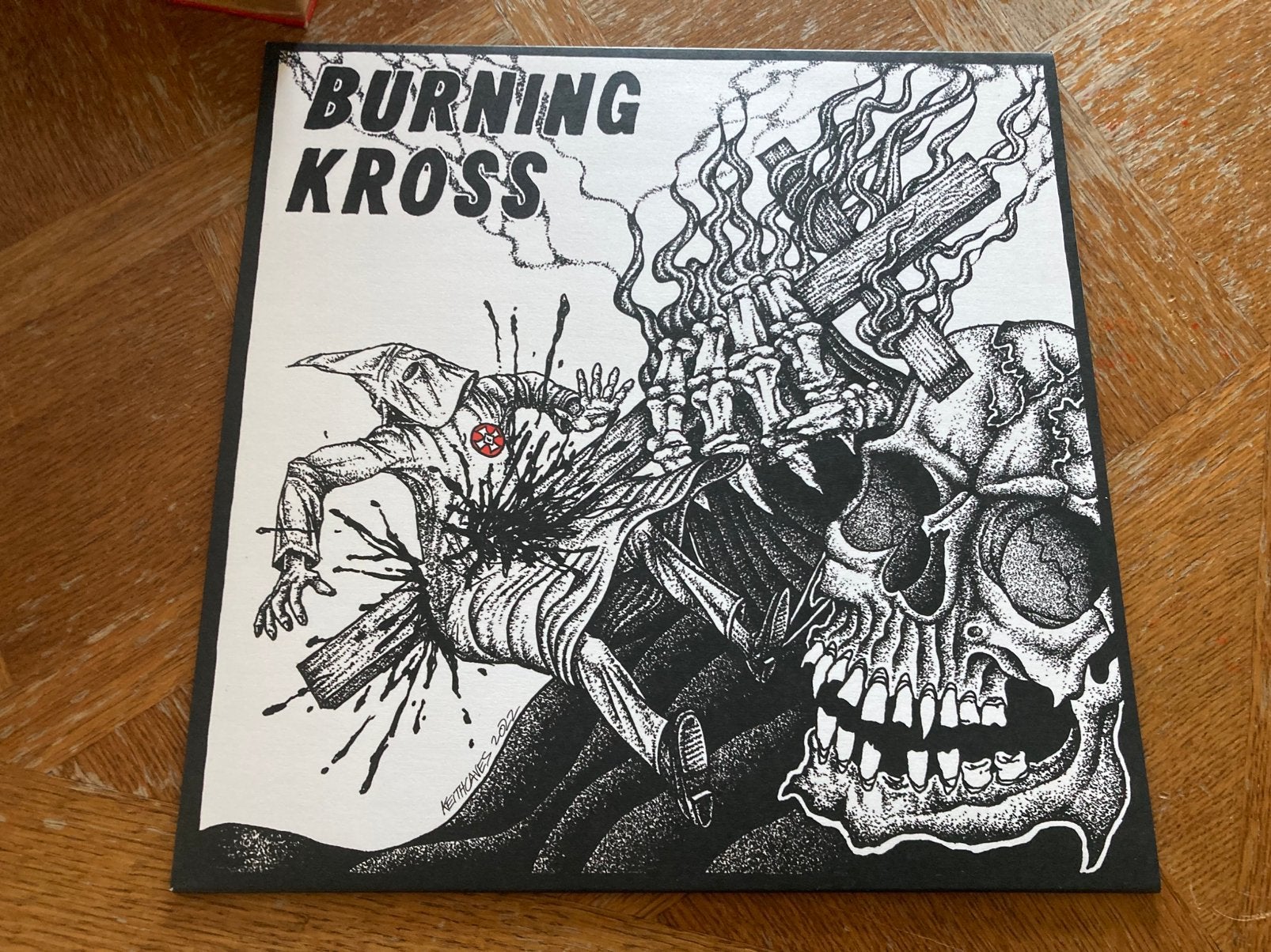 Burning Kross: Burning Kross 12” ep, Hardcore, 12 pouces, Avec insert, Enlèvement ou Envoi