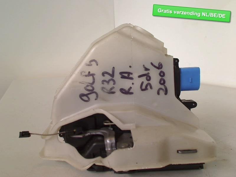 PORTIERSLOT RECHTS ACHTER Golf V (1K1) (7L0839016), Gebruikt, Volkswagen, Volkswagen AG, Achter