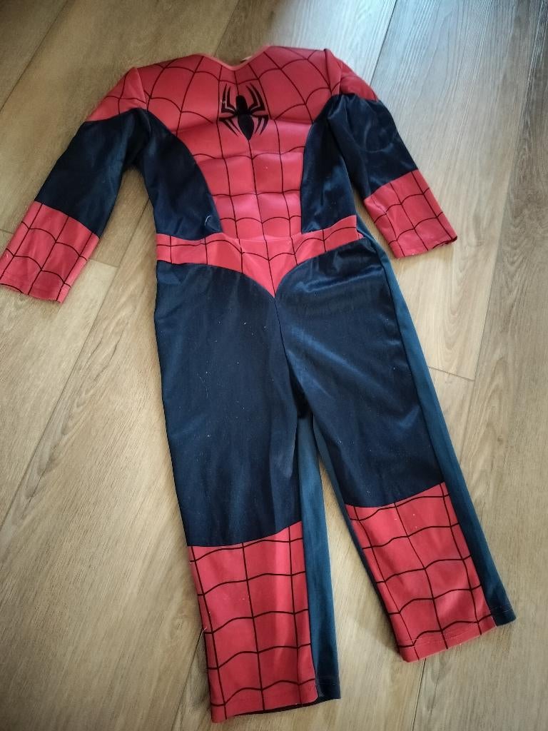 Spiderman pak 3-4 jaar, Kinderen en Baby's, Carnavalskleding en Verkleedspullen, Ophalen of Verzenden
