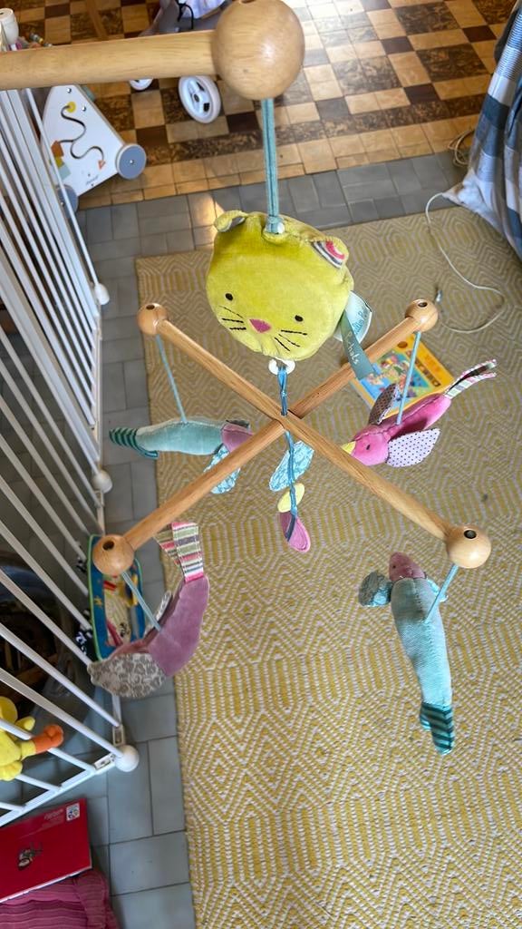 mobiel met veermechanisme te koop, Kinderen en Baby's, Ophalen, Gebruikt