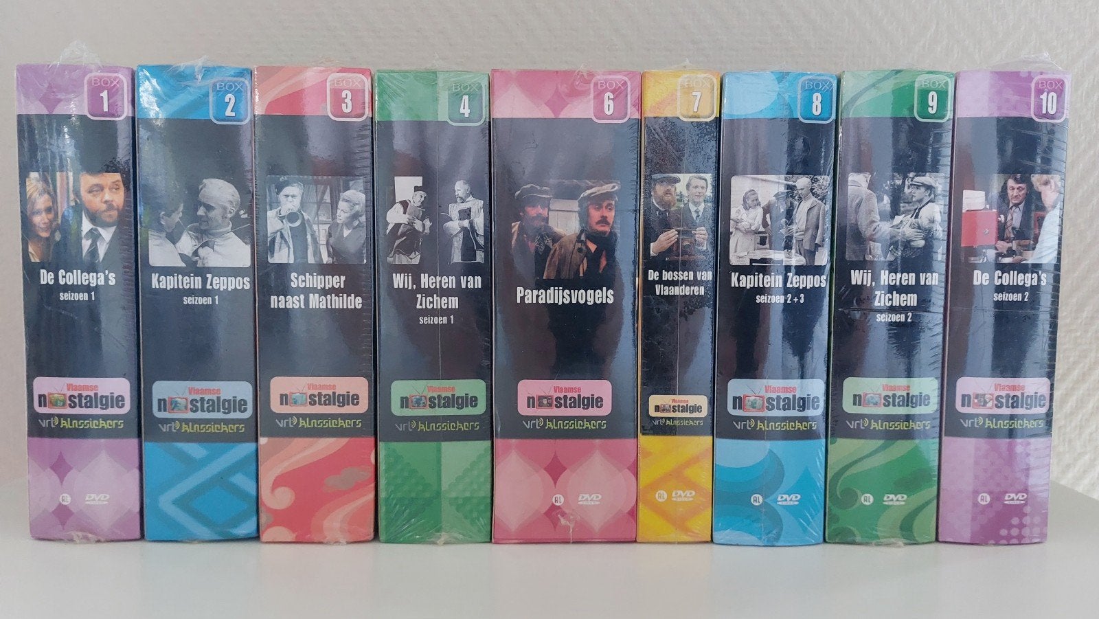 Dvd boxen Vlaamse Nostalgie, Cd's en Dvd's, Ophalen of Verzenden