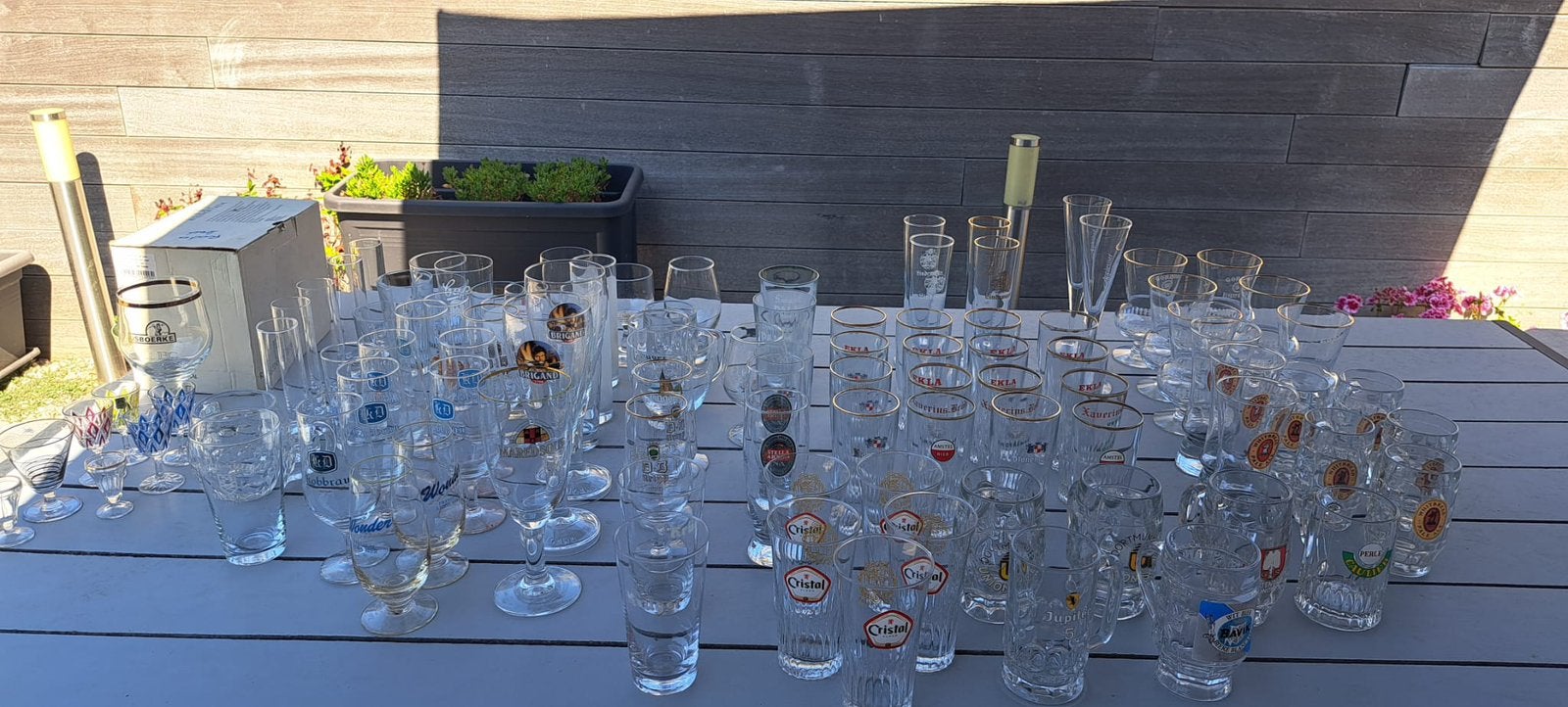 Bierglazen en andere, Ophalen, Zo goed als nieuw