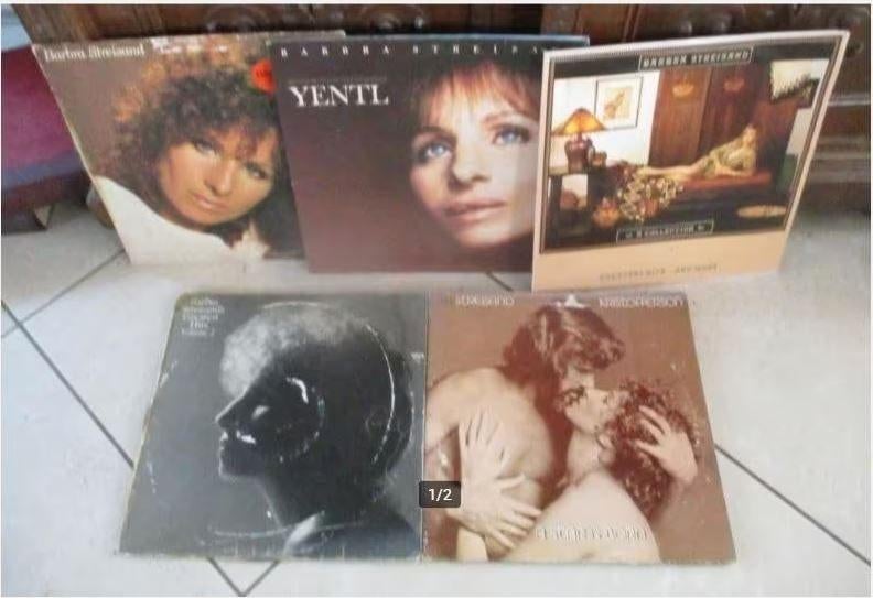 5 Prima lp's van barbra Streisand, Cd's en Dvd's, Ophalen of Verzenden, Zo goed als nieuw
