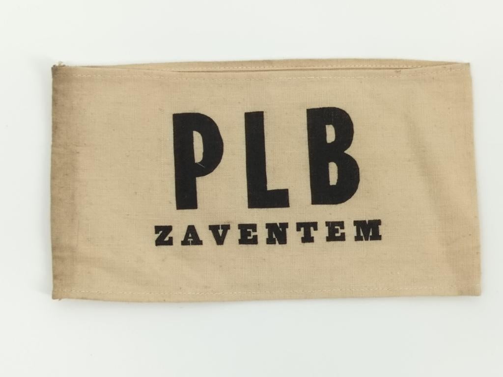 Armband passieve Luchtbescherming Zaventem, Verzamelen, Militaria | Tweede Wereldoorlog, Ophalen of Verzenden