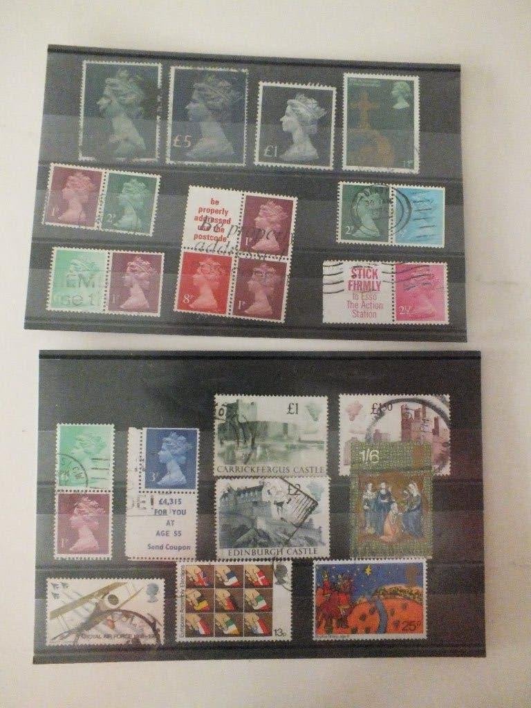 United Kingdom leuk lotje gestempeld, Timbres & Monnaies, Enlèvement ou Envoi, Affranchi