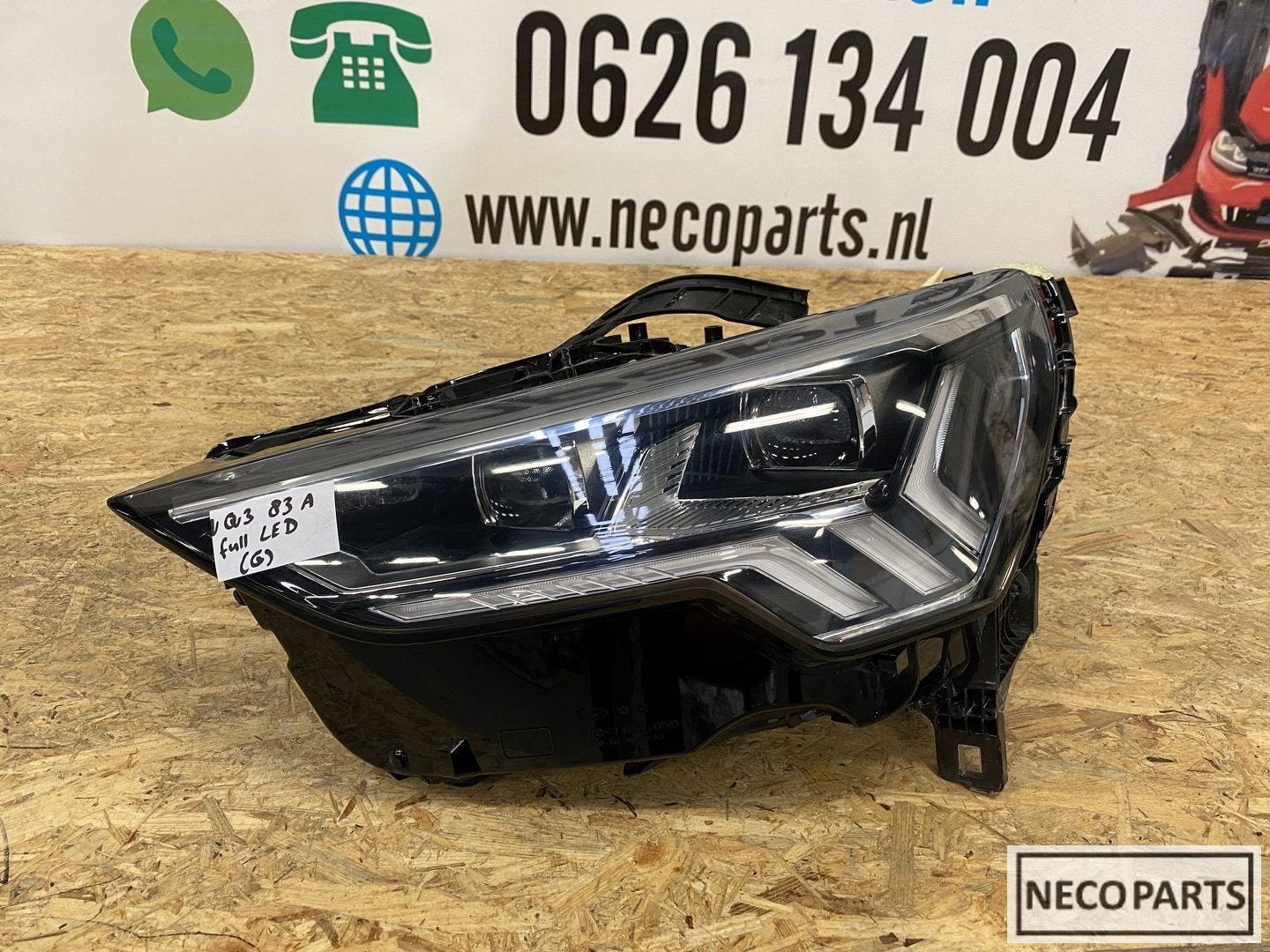 Q3 SQ3 F3 83A led koplamp matrix 83A941035 links, Auto-onderdelen, Verlichting, Audi, Gebruikt, Ophalen of Verzenden
