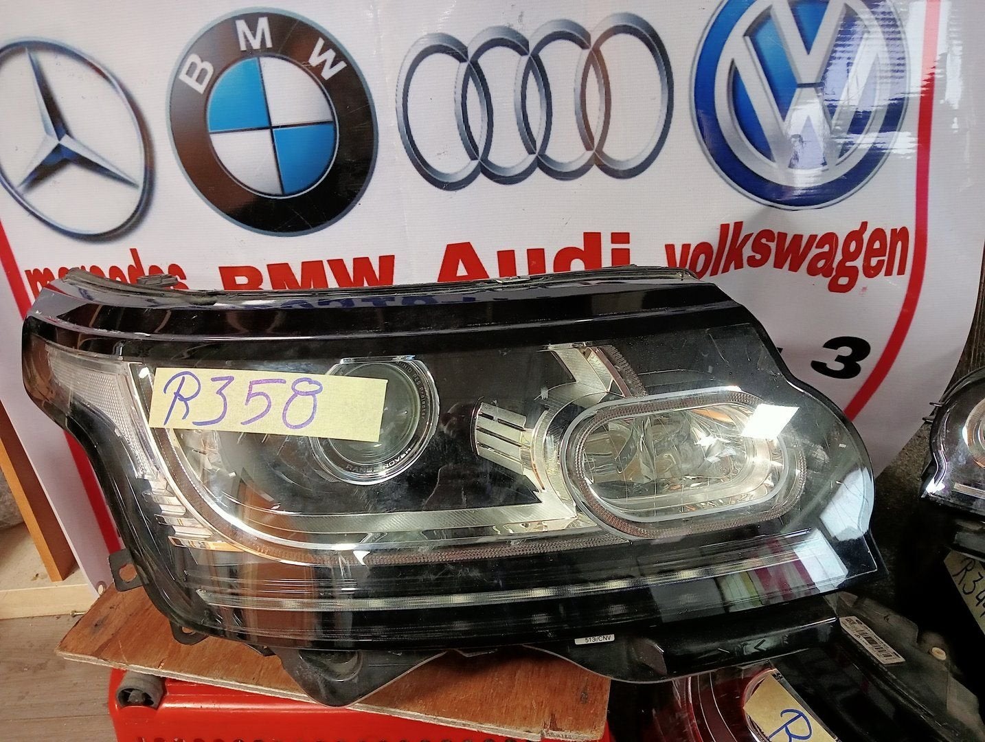RANGE ROVER VOGUE L405 XENON LED-KOPLAMP L CK52-13W029-EG Ka, Land Rover, -, Utilisé, -