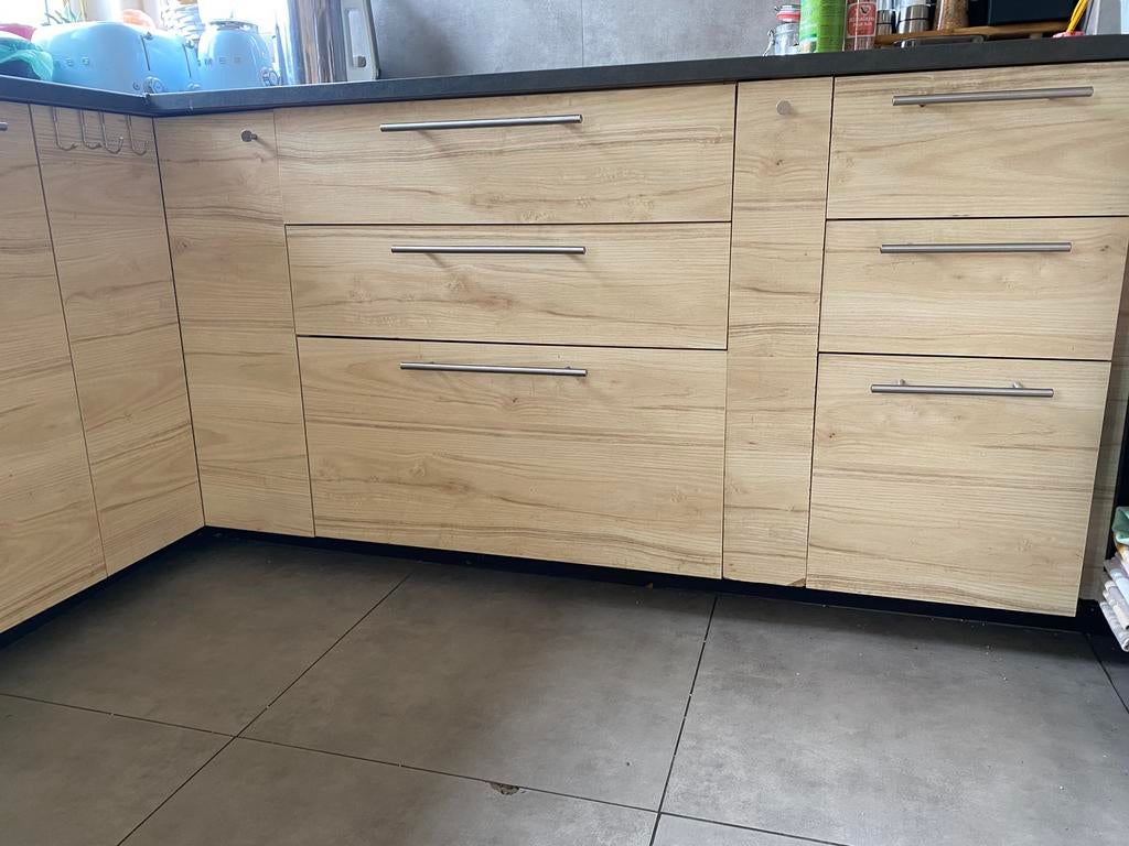 Ikea Askersund keukenfronten, Ophalen, Gebruikt