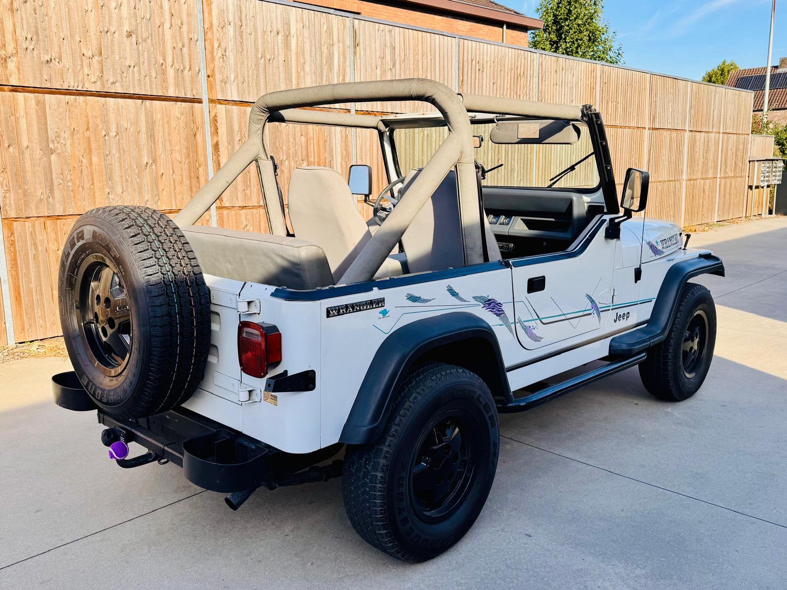 JEEP WRANGLER 4,2 benzine, Auto's, Jeep, Bedrijf, Wrangler, Te koop, Benzine