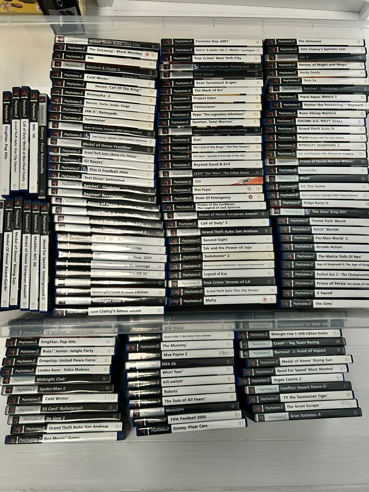 Zeer grote playstation 2 verzameling, Games en Spelcomputers, Games | Sony PlayStation 2, Ophalen of Verzenden, Zo goed als nieuw