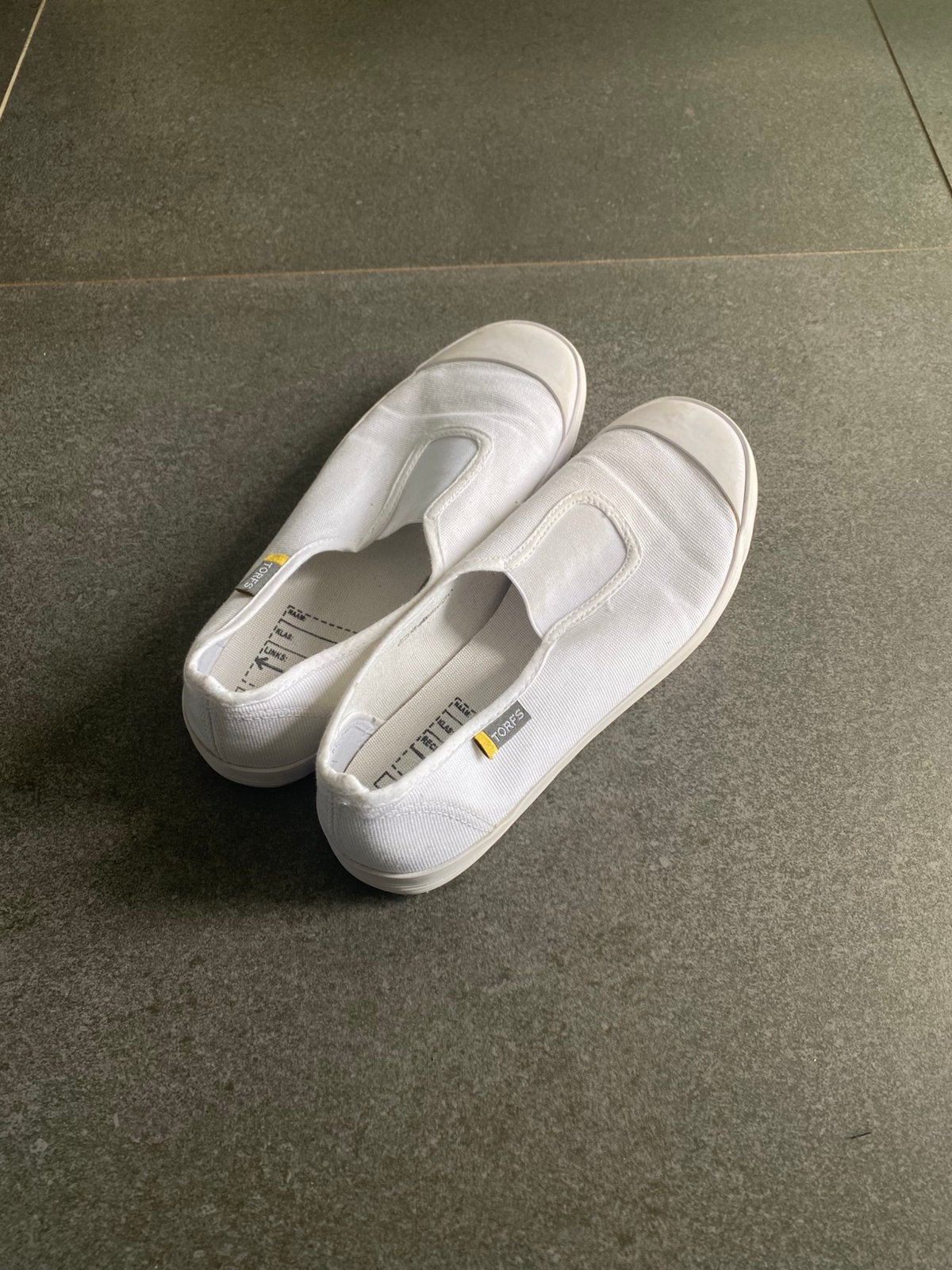 Witte Torfs turnpantoffels / gymschoenen – Maat 40, Sport en Fitness, Turnen, Wit, Maat 36 t/m 42, Ophalen of Verzenden, Zo goed als nieuw