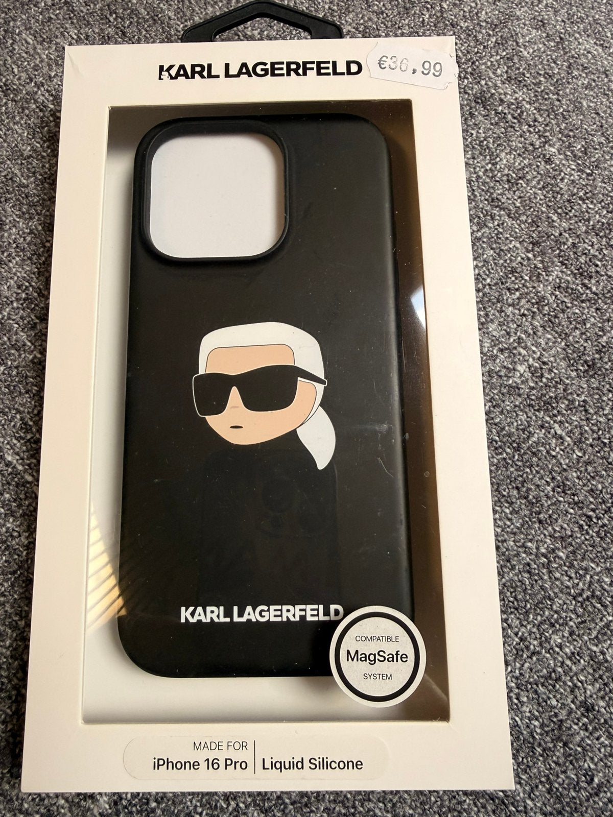 Hoesje IPhone 16 pro Karl Lagerfeld, Telecommunicatie, Ophalen, Zo goed als nieuw, IPhone 16