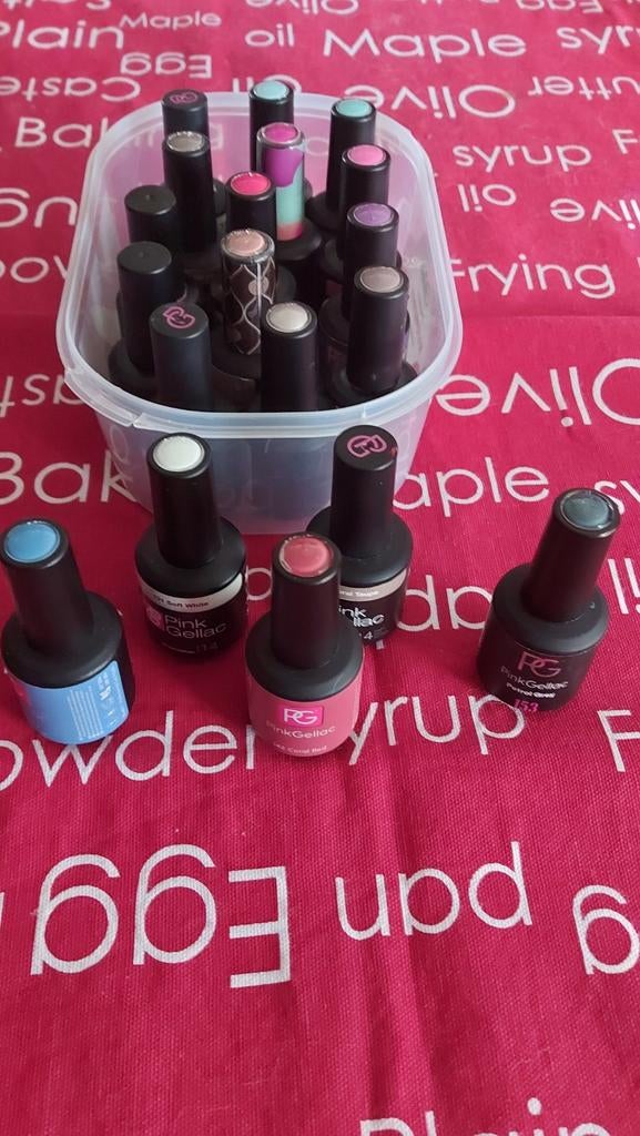 Pink gellac nagelak, Enlèvement