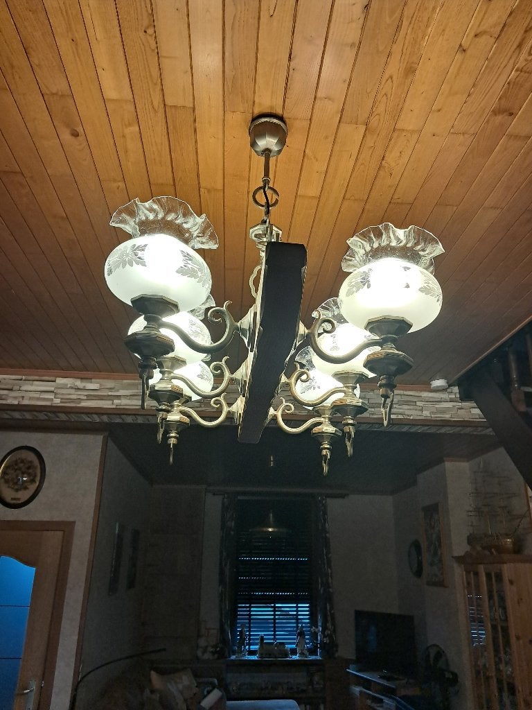 Antieke lamp, Antiek en Kunst, Antiek | Verlichting, Ophalen