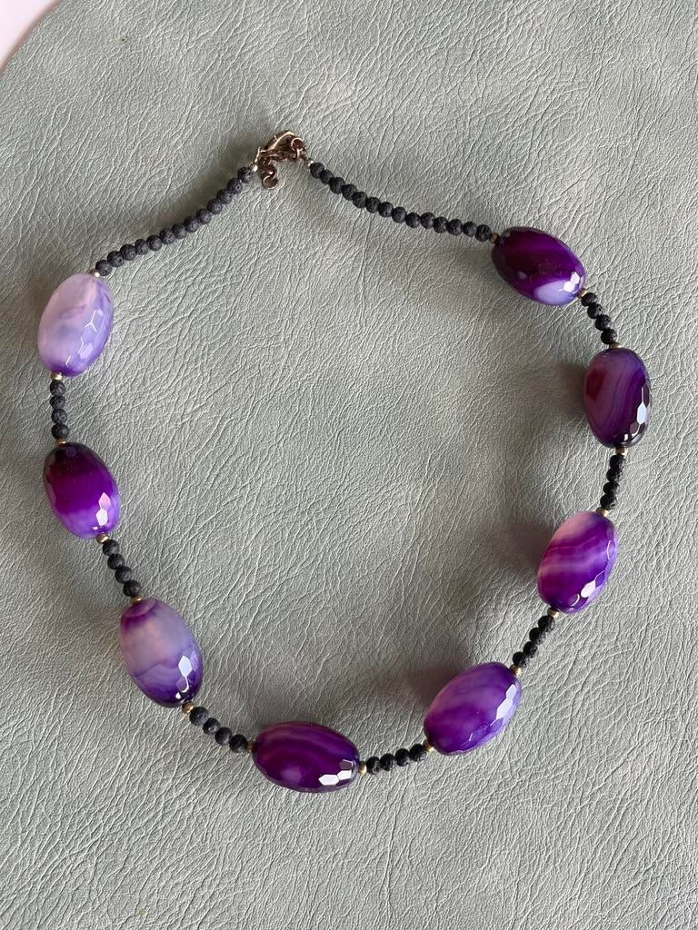 Collier fantaisie provenance des iles canaries, Ophalen of Verzenden, Zo goed als nieuw