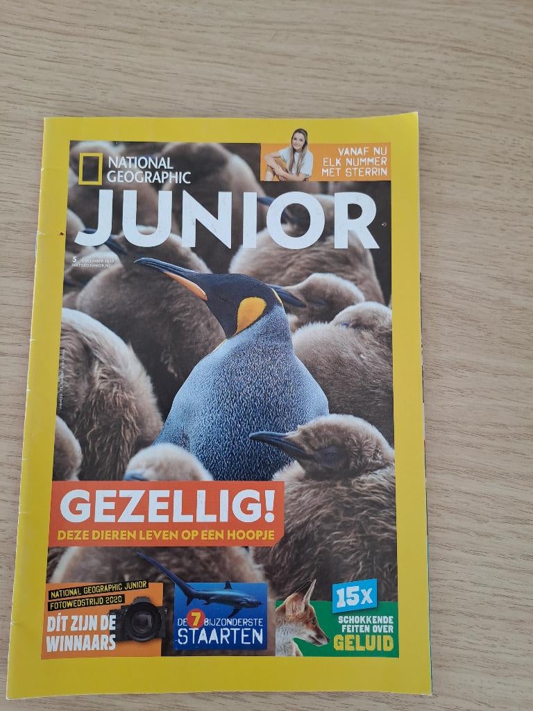 National Geographic Junior - 6 tijdschriften, Boeken, Ophalen, Gelezen, Wetenschap en Natuur