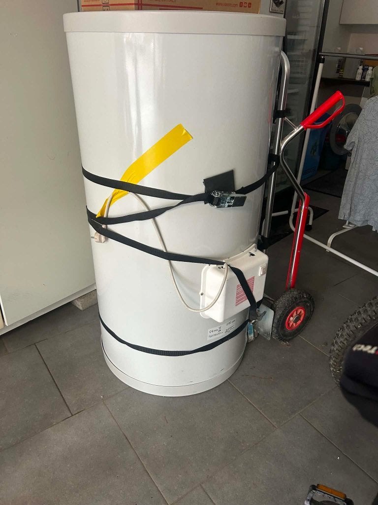 boiler 200 litres Atlantic + kit électrique, Bricolage & Construction, Moins de 3 ans, Enlèvement, 100 litres ou plus, Boiler