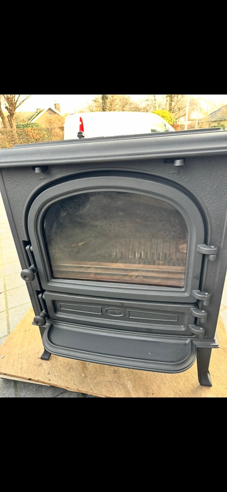 Allesbrander saey 94 houtkachel 750€, Ophalen, Zo goed als nieuw, Allesbrander