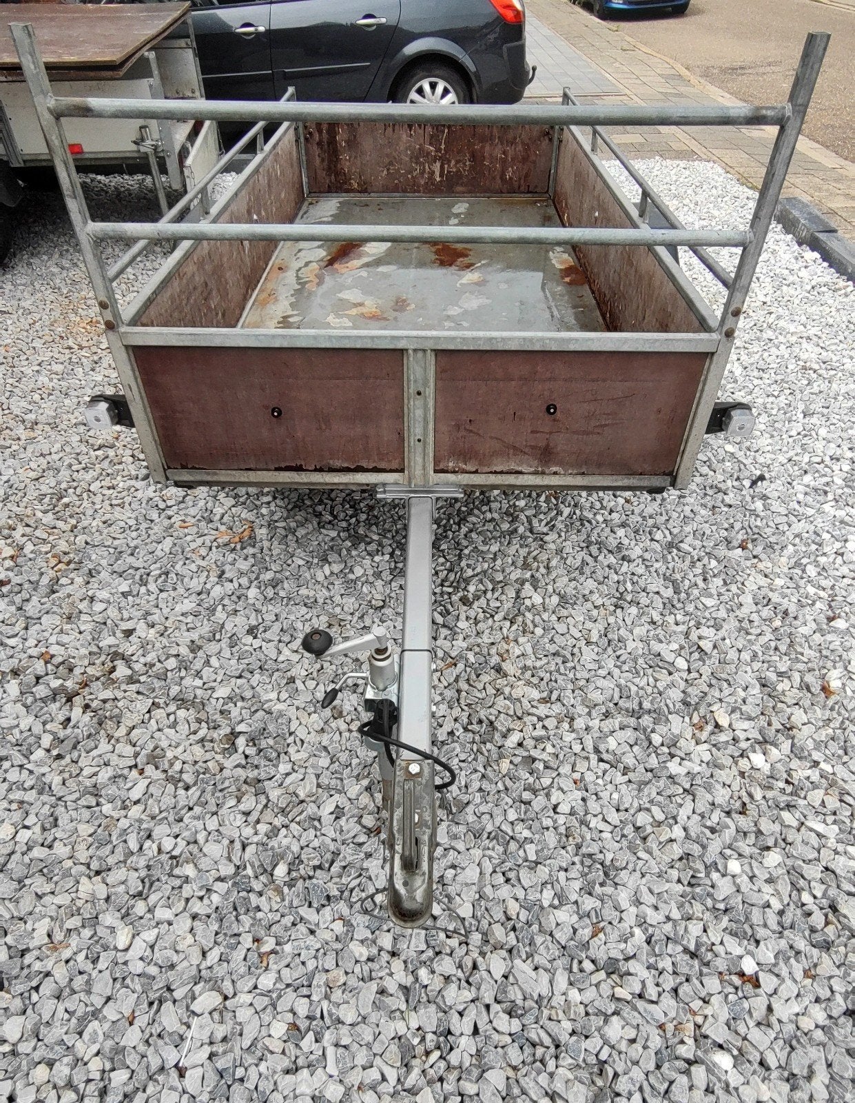 Te koop Aanhangwagen Enkel Asser, Enlèvement, Comme neuf