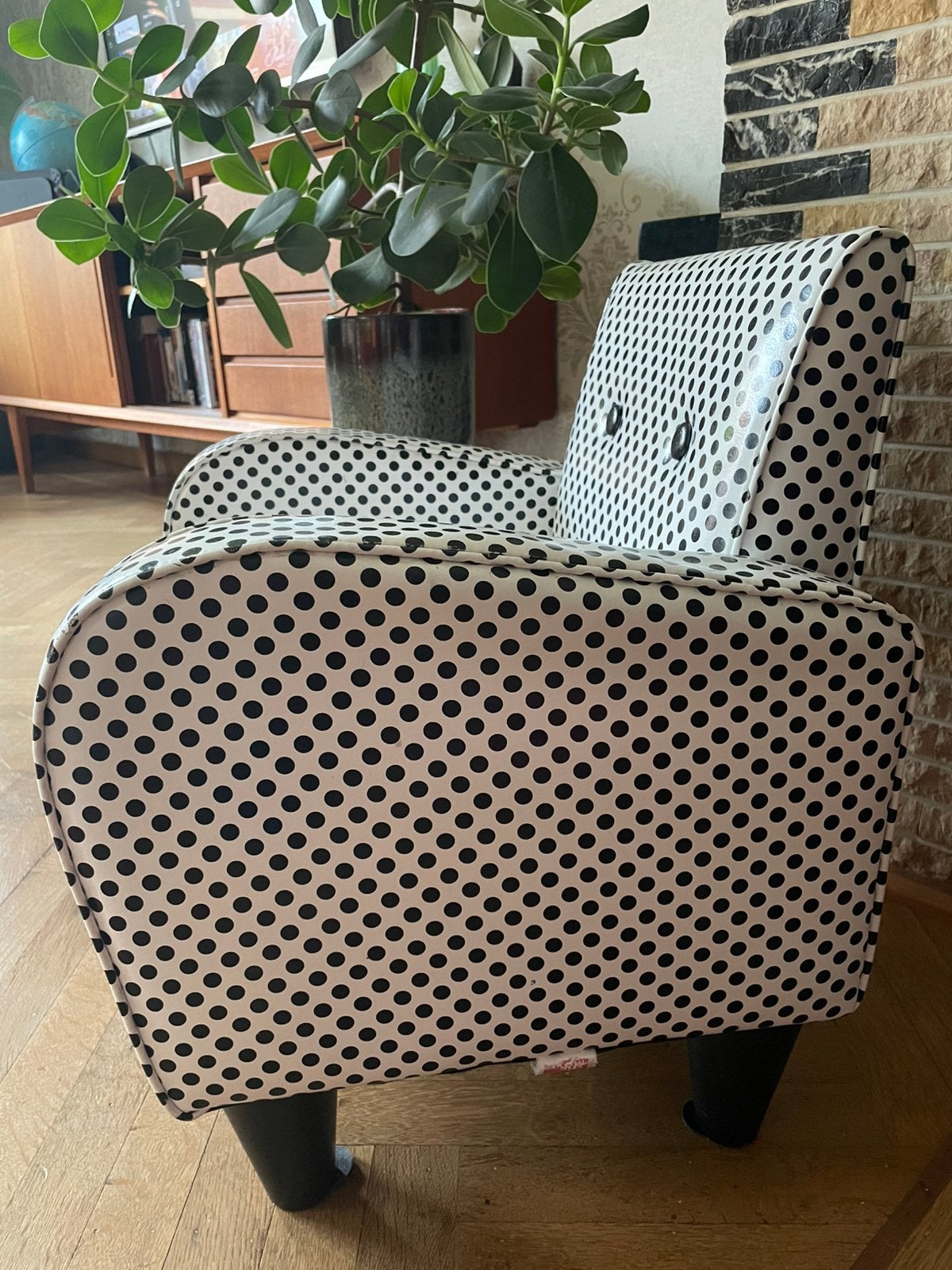 Chaise rétro pour enfants, Maison & Meubles, Moins de 75 cm, Synthétique, Enlèvement, Utilisé