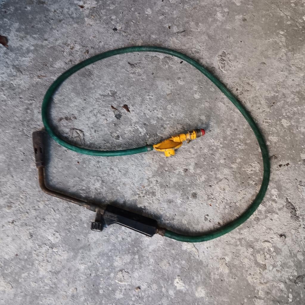 Gasbrander, Ophalen, Gebruikt