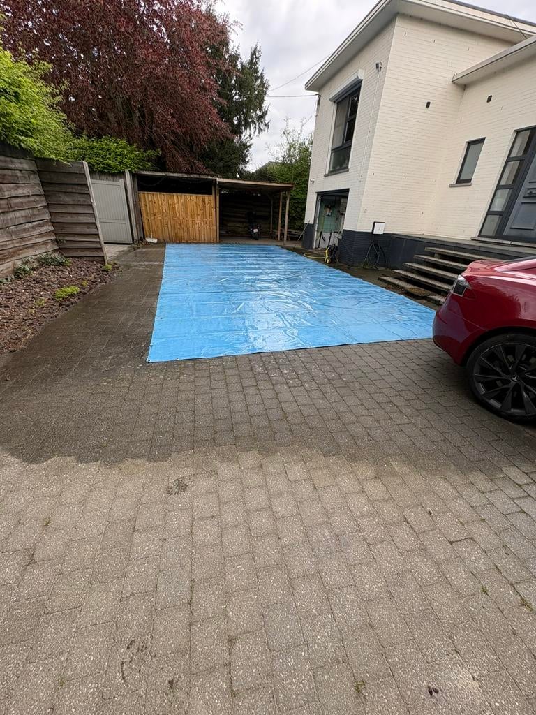 Winterzeil in prima staat 10 m op 4 meter, Tuin en Terras, Zwembaden, Ophalen, Gebruikt, 300 cm of meer, Rechthoekig