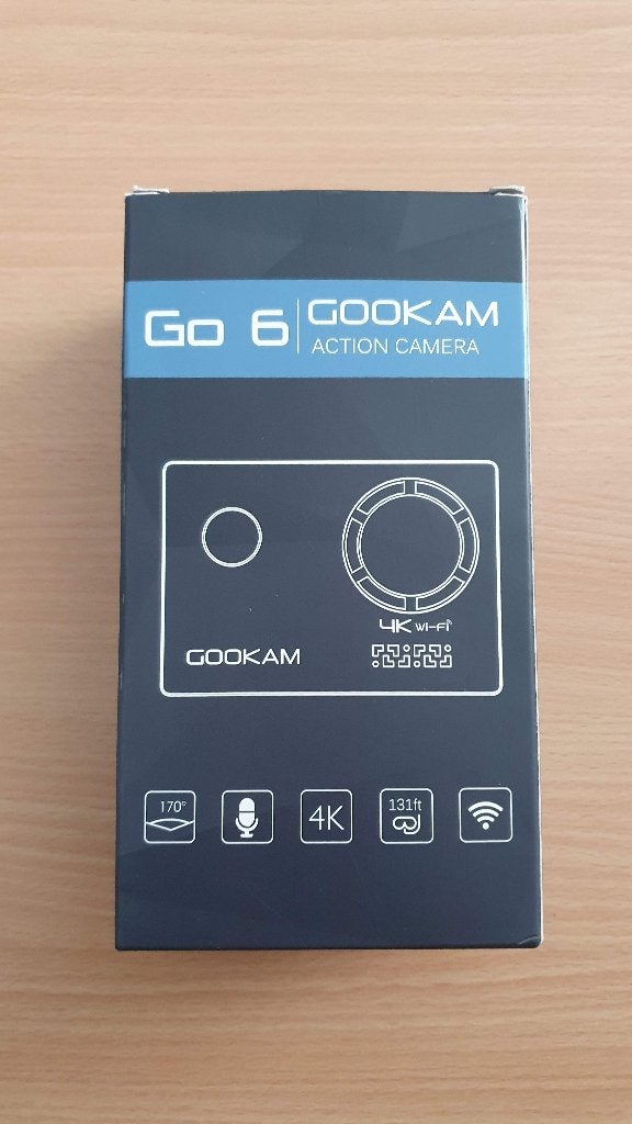 GOOKAM GO 6 4K Action Camera, Enlèvement ou Envoi, Comme neuf, Autres marques